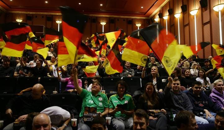 Stuttgart , Doku Unser Team Die Heim-EM 2024 im CinemaxX Stuttgart SI-Centrum ,
