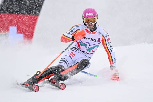 Sport Themen der Woche KW02 Sport Bilder des Tages ALPINE SKIING - FIS WC Adelboden ADELBODEN,SWITZERLAND,11.JAN.25 - ALPINE SKIING - FIS World Cup, slalom, men. Image shows Linus Strasser (GER).  GEPAxpictures xAlexanderxSolc