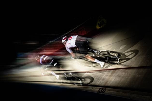 AUGENSTEIN Moritz, MALMBERG Matias: Sixdays Bremen 2025 Team 3 - SPIELBANK BREMEN - MALMBERG Matias ( DEN ) - Black - AUGENSTEIN Moritz ( GER ) - Red Querformat - quer - horizontal - Landscape - Event Veranstaltung: Sixdays Bremen 2025 - Category Kategorie: Cycling - Track cycling, Rad, Radsport, Bahnrad, Bahn Sixdays - Elite Men - Location Ort: Europe Germany - Bremen - ÖVB Arena - Discipline: Madison - Distance: ... m - Date Datum: 10.01.2025 Friday Day 1 -