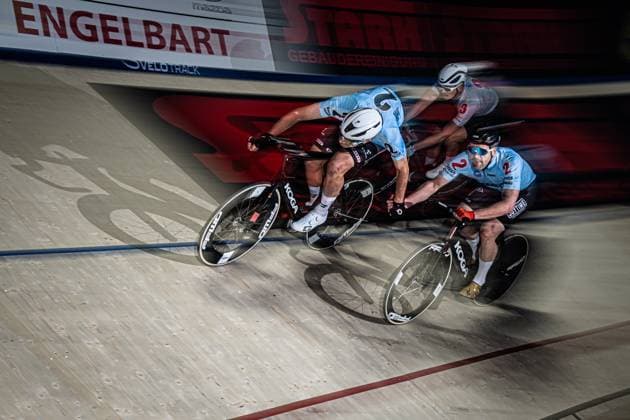 EEFTING Roy, ABMA Elmar: Sixdays Bremen 2025 Team 2 - VILSA - ABMA Elmar ( NED ) - Black - EEFTING Roy ( NED ) - Red Querformat - quer - horizontal - Landscape - Event Veranstaltung: Sixdays Bremen 2025 - Category Kategorie: Cycling - Track cycling, Rad, Radsport, Bahnrad, Bahn Sixdays - Elite Men - Location Ort: Europe Germany - Bremen - ÖVB Arena - Discipline: Madison - Distance: ... m - Date Datum: 10.01.2025 Friday Day 1 -