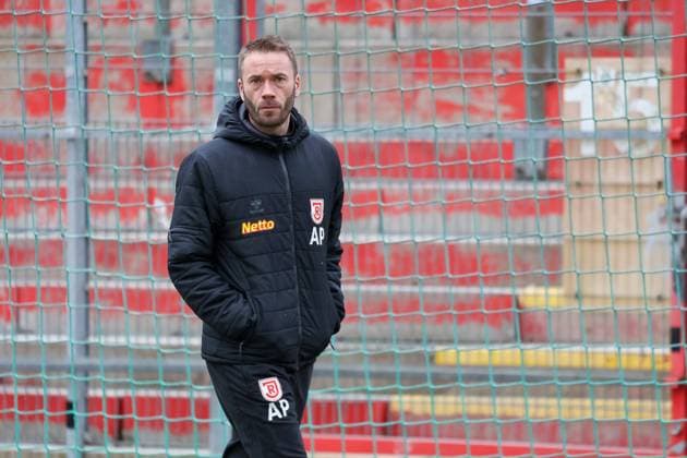 Andreas Patz (SSV Jahn Regensburg, Cheftrainer), GER, SpVgg Unterhaching vs. SSV Jahn Regensburg, Fussball, Testspiel, Saison 2024 2025, 11.01.2025, DFL REGULATIONS PROHIBIT ANY USE OF PHOTOGRAPHS AS IMAGE SEQUENCES, GER, SpVgg Unterhaching vs. SSV Jahn Regensburg, Fussball, Testspiel, Saison 2024 2025, 11.01.2025 Unterhaching Copyright: xEibner-Pressefoto JennixMaulx EP_JML
