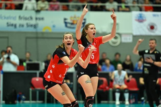 Sarah Straube (Dresdner SC, 18) Dresdner SC vs. Allianz MTV Stuttgart, 1. Volleyball Bundesliga Frauen, Spielzeit 2024 2025, 11.01.2025 Dresdner SC vs. Allianz MTV Stuttgart, 1. Volleyball Bundesliga Frauen, Spielzeit 2024 2025, 11.01.2025 Dresden Copyright: xEibner-Pressefoto PatrickxHoepnex EP_PHR
