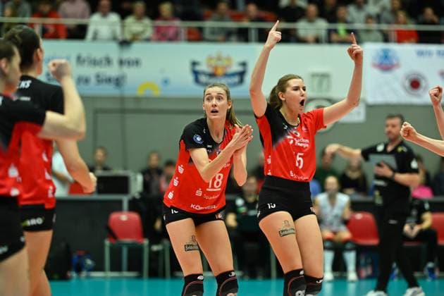 Sarah Straube (Dresdner SC, 18) Dresdner SC vs. Allianz MTV Stuttgart, 1. Volleyball Bundesliga Frauen, Spielzeit 2024 2025, 11.01.2025 Dresdner SC vs. Allianz MTV Stuttgart, 1. Volleyball Bundesliga Frauen, Spielzeit 2024 2025, 11.01.2025 Dresden Copyright: xEibner-Pressefoto PatrickxHoepnex EP_PHR