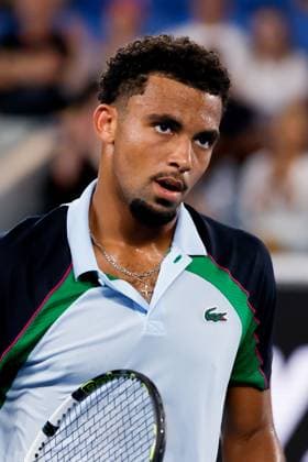 January 12, 2025: MELBOURNE, AUSTRALIA - JANUARY 12: Arthur Fils of France on his way to beating Otto Virtanen of Finland on day 1 of the 2025 Australian Open at Melbourne Park on January 12, 2025 in Melbourne, Australia. - ZUMAp121 20250112_zsp_p121_023 Copyright: xChrisxPutnamx