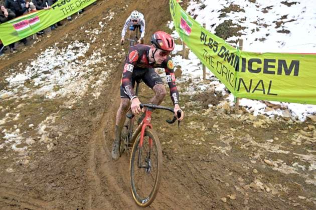 Belgian championship Cyclocross Zolder - day 2 ZOLDER, BELGIUM - JANUARY 12 : De Bruyckere Kay during the men U23 Race of the 2025 Belgian Championships cyclocross in Zolder, Belgium, 12 01 2025 Zolder Belgium  Copyright: xSesx
