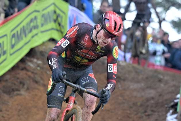 Belgian championship Cyclocross Zolder - day 2 ZOLDER, BELGIUM - JANUARY 12 : Corsus Yordi during the men U23 Race of the 2025 Belgian Championships cyclocross in Zolder, Belgium, 12 01 2025 Zolder Belgium  Copyright: xSesx