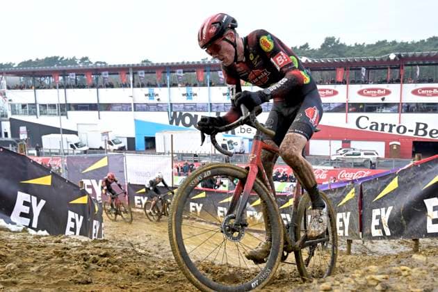 Belgian championship Cyclocross Zolder - day 2 ZOLDER, BELGIUM - JANUARY 12 : De Brauwere Sil during the men U23 Race of the 2025 Belgian Championships cyclocross in Zolder, Belgium, 12 01 2025 Zolder Belgium  Copyright: xSesx