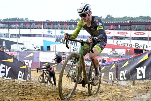 Belgian championship Cyclocross Zolder - day 2 ZOLDER, BELGIUM - JANUARY 12 : Geeraerts Ferre during the men U23 Race of the 2025 Belgian Championships cyclocross in Zolder, Belgium, 12 01 2025 Zolder Belgium  Copyright: xSesx