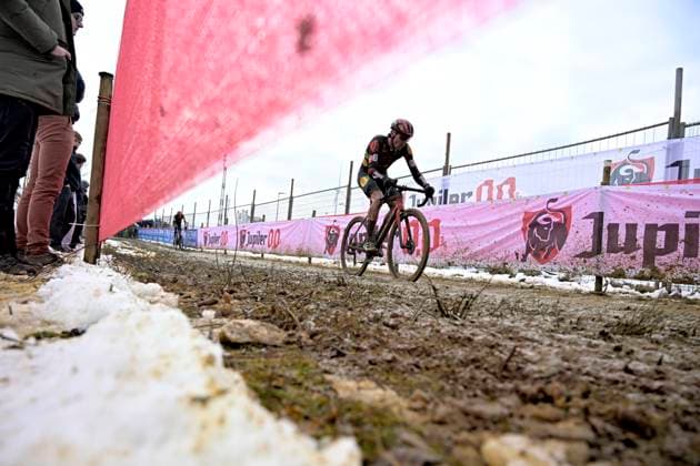 Belgian championship Cyclocross Zolder - day 2 ZOLDER, BELGIUM - JANUARY 12 : Corsus Yordi during the men U23 Race of the 2025 Belgian Championships cyclocross in Zolder, Belgium, 12 01 2025 Zolder Belgium  Copyright: xSesx