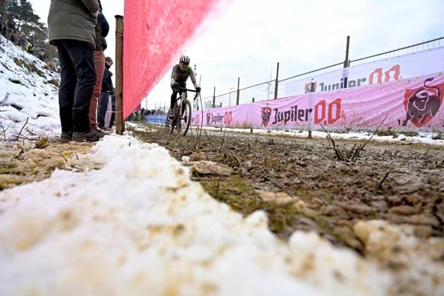 Belgian championship Cyclocross Zolder - day 2 ZOLDER, BELGIUM - JANUARY 12 : Dockx Aaron during the men U23 Race of the 2025 Belgian Championships cyclocross in Zolder, Belgium, 12 01 2025 Zolder Belgium  Copyright: xSesx