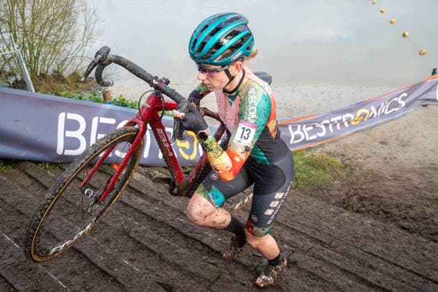 NK Cyclocross Oisterwijk Vrouwen Oisterwijk (NED), CYCLOCROSS, JANUARY 12 Sera Gademan Gefotografeerd tijdens het Nederlands Kampioenschap veldrijden in Oisterwijk Content not available for redistribution in The Netherlands directly or indirectly through any third parties. Copyright: xSportfotoxPhotoagencyx
