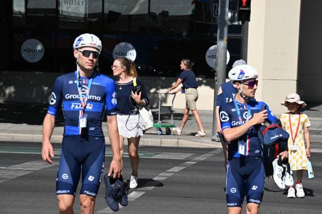 13-01-2025 Allenamento Tour Down Under 2025; 2025, Groupama - Fdj; Roy, Jeremy; Adelaide; 