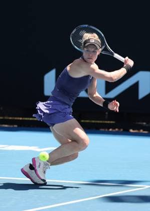 Laura Siegemund (GER), Australian Open 2024, Melbourne Park, Melbourne, Victoria, Australia. Copyright: xJuergenxHasenkopfx