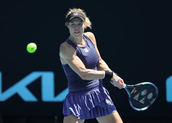 Laura Siegemund (GER), Australian Open 2024, Melbourne Park, Melbourne, Victoria, Australia. Copyright: xJuergenxHasenkopfx