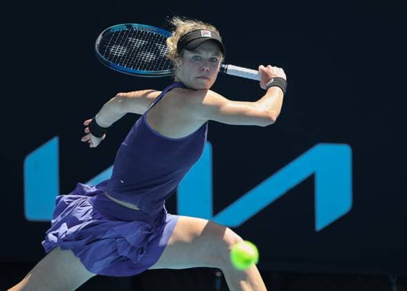 Laura Siegemund (GER), Australian Open 2024, Melbourne Park, Melbourne, Victoria, Australia. Copyright: xJuergenxHasenkopfx
