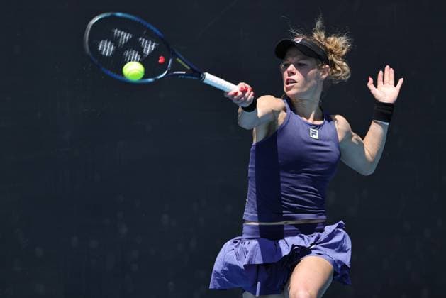 Laura Siegemund, GER, during first round of 2025 Australian Open in Melbourne, 13 01 2025; -