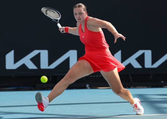 Sport Themen der Woche KW03 Sport Bilder des Tages Jule Niemeier (GER), Australian Open 2024, Melbourne Park, Melbourne, Victoria, Australia. *** Jule Niemeier GER , Australian Open 2024, Melbourne Park, Melbourne, Victoria, Australia Copyright: xJuergenxHasenkopfx