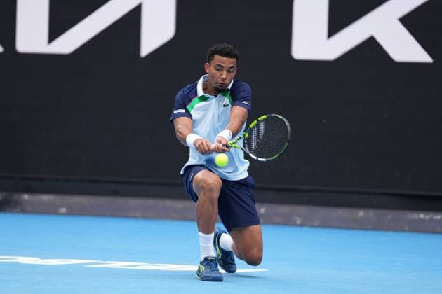 Tennis : : Australian Open 2025 - Melbourne - 13 01 2025 Tennis : Australian Open 2025 - Melbourne - Arthur Fils - France Melbourne  Copyright: xAOx xpsnewzx