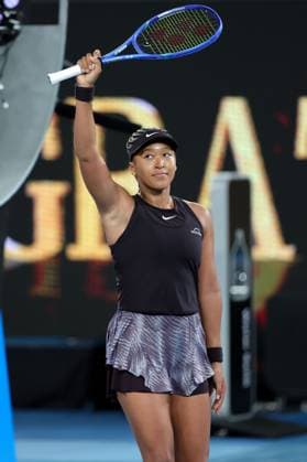 Sport Themen der Woche KW03 Sport Bilder des Tages Naomi Osaka of Japan celebrates winning the match Australian Open, Day Two, Tennis, Melbourne Park, Melbourne, Australia - 13 Jan 2025  Copyright: xRachelxBach Shutterstockx 15098220ld