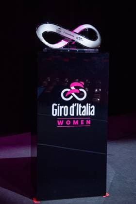 trophy during the Giro d& x2019;Italia and Giro d& x2019;Italia Women 2025 Presentation - Auditorium Parco della Musica Ennio Morricone in Rome, Italy - Monday , January 13, 2025. - Cycling  Copyright: xValentinaxStefanelli LaPressex