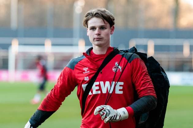 Training 1. FC Köln; 13.01.2025 Jonas Urbig (1. FC Köln, 40) 2. Fussball Bundesliga: Training 1. FC Köln; Franz-Kremer-Stadion, 13.01.2025 Copyright: xBEAUTIFULxSPORTS Wunderlx