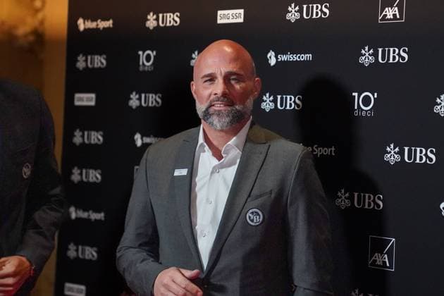 13.01.2025; Bern, Schweiz - 4. Swiss Football Night 2025: Giorgio Contini, Cheftrainer des BSC Young Boys - Die Preisverleihung im Casino Bern, organisiert vom SFV und der SFL, ehrt die besten Schweizer Fußballer in sieben Kategorien. Fachjurys nominierten, Fans stimmten bis 3. Dezember ab. Bern Schweiz Copyright: xJOERANxSTEINSIEKx