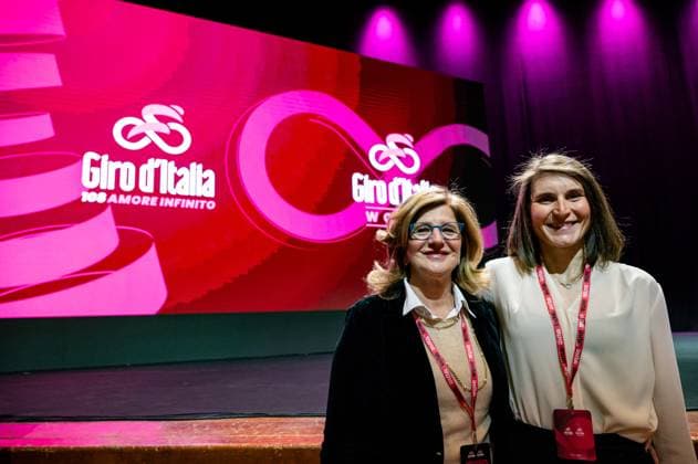 Presentation Of 108 Giro Italia Underway In Rome Mayor of Bergamo Elena Carnevali and rider Elisa Longo Borghini attend the presentation of the official route of the Giro d Italia and Giro d Italia Women 2025 cycling races in Rome, Italy, on January 13, 2025. Rome Italy  Copyright: xMassimoxValicchiax originalFilename:valicchia-notitle250113_npuzH.jpg