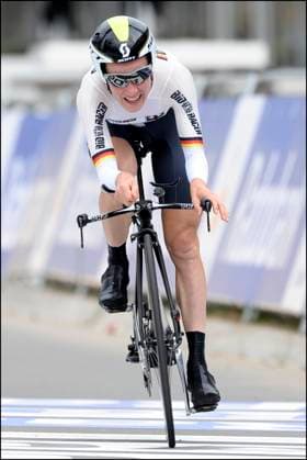 2012 UCI Road World Championships Women VALKENBURG, THE NETHERLANDS - SEPTEMBER 18: Judith Arndt from Germany in action during the 2012 UCI Road World Championships Individual Time Trial Race for Women Elite on September 18, 2012 in Valkenburg, The Netherlands. ( VALKENBURG The Netherlands  Copyright: xNicoxVereeckenx 10383810-039