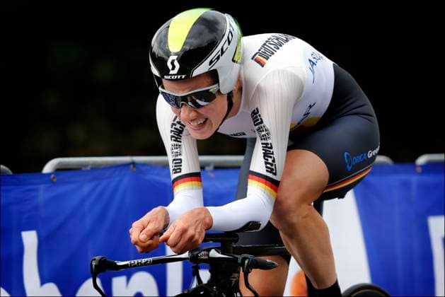 Worldchampionships TT women 2012 Valkenburg - Vilt - Netherlands - wielrennen - cycling - radsport - cyclisme - Judith Arndt pictured during the Worldchampionships time trial TT for women - foto Dion Kerckhoffs Cor Vos Photo News Valkenburg Nederland  Copyright: xx 10384194-015