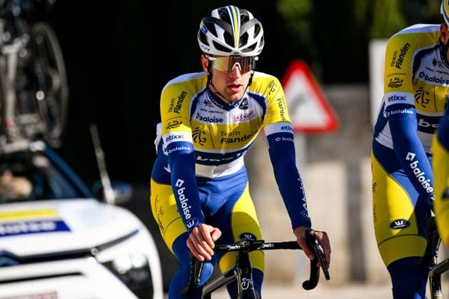 Cycling Winter Training Camps 2025 CALPE, SPAIN - JANUARY 13 : The team of Flanders-Baloise during a training session as part of the preparation for the new 2025 season on January 13, 2025 in Calpe, Spain, 13 01 2025 Calpe Spain  Copyright: xTomasxSiskx