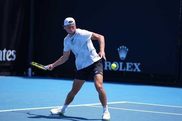 TENNIS : Australie Open - Melbourne - 14 01 2024 Tennis : Australian Open 2025 - Melbourne - Alexandre Muller Melbourne  Copyright: xaox xpsnewzx