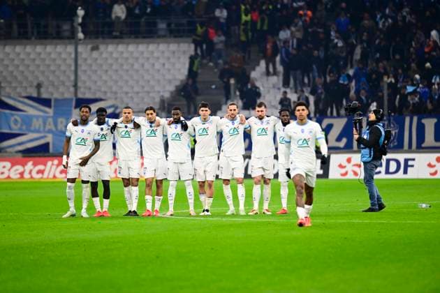 FOOTBALL : Olympique de Marseille VS LOSC - Coupe de France- 14 01 2024 L Olympique de Marseille recoit le LOSC Ã l Orange VÃ lodrome dans le cadre des 16es de finale de la Coupe de France. Equipe OM. MarseilleFrance  Copyright: xWilliamxCannarellax