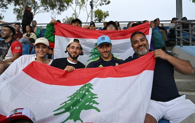 TENNIS AUSTRALIAN OPEN, Family members of Hady Habib, (L-R) Sarah Habib ,Louie Sukari , James Habib and Bassam Habib wait for a rain-delayed round 2 match between Hady Habib of Lebanon and Ugo Humbert of France during the 2025 Australian Open at Melbourne Park in Melbourne, Wednesday, January 15, 2025. ( NO ARCHIVING, EDITORIAL USE ONLY, NO USE IN BOOKS WITHOUT CONSENT MELBOURNE VICTORIA AUSTRALIA  Copyright: xLUKASxCOCHx 20250115197595971560