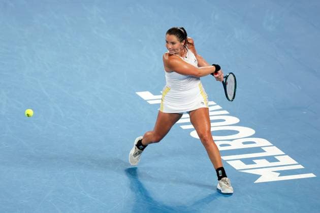 Jodie Burrage of Great Britain Australian Open, Day Four, Tennis, Melbourne Park, Melbourne, Australia - 15 Jan 2025  Copyright: xRachelxBach Shutterstockx 15101599gi