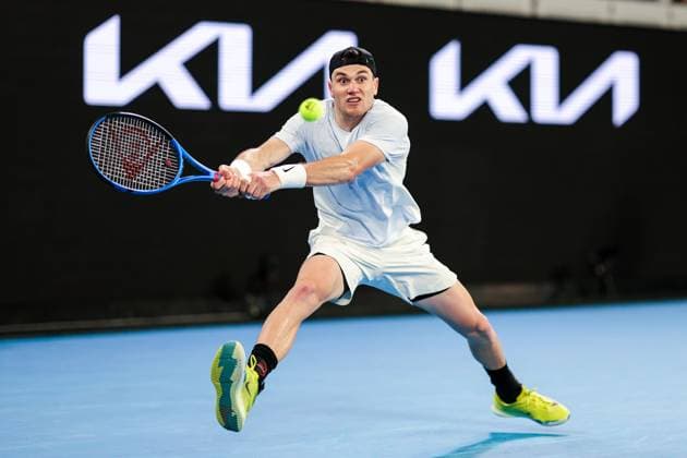 Jack Draper of Great Britain Australian Open, Day Four, Tennis, Melbourne Park, Melbourne, Australia - 15 Jan 2025  Copyright: xRachelxBach Shutterstockx 15101599ln