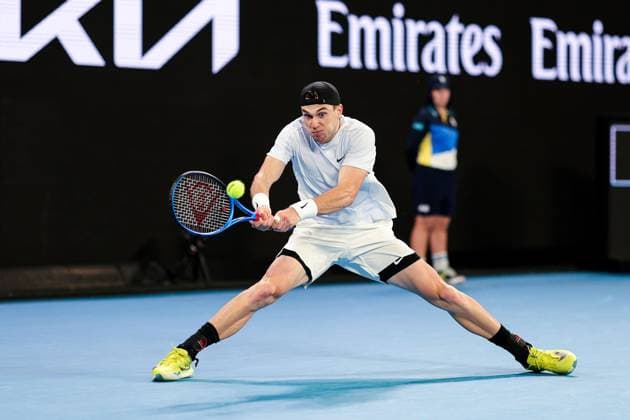 Jack Draper of Great Britain Australian Open, Day Four, Tennis, Melbourne Park, Melbourne, Australia - 15 Jan 2025  Copyright: xRachelxBach Shutterstockx 15101599nu