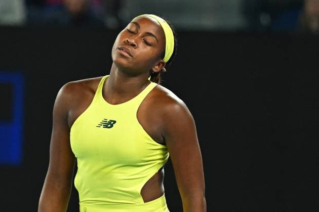 Australian Open - Womens Singles - Round 2 Coco Gauff (USA) during his second match match at the 2025 Australian Open at Melbourne Park in Melbourne, Australia, on January 15, 2025. Photo by Corinne Dubreuil ABACAPRESS.COM Melbourne Australia  Copyright: xDubreuilxCorinne ABACAx