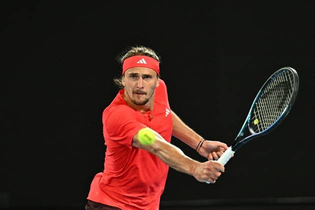 Australian Open - Mens Singles - Round 2 Alexander Zverev from (GER) during his second match match at the 2025 Australian Open at Melbourne Park in Melbourne, Australia, on January 15, 2025. Photo by Corinne Dubreuil ABACAPRESS.COM Melbourne Australia  Copyright: xDubreuilxCorinne ABACAx