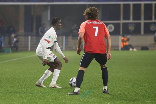 Coupe de France : Espaly vs PSG Thierry LARRET MAXPPP. Football. 16eme finale Coupe de France. Football Club Espaly vs Paris Saint Germain. Stade Marcel Michelin, Clermont-Ferrand le 15 Janvier 2025. Yoram ZAGUE (PSG) CLERMONT-FERRAND (63) STADE STADE MARCEL MICHELIN PUY DE DOME AUVERGNE RHONE-ALP FRANCE  Copyright: xThierryxLARRET MAXPPPxThierryxLARRETx TL_20250115_2016 0794554819st