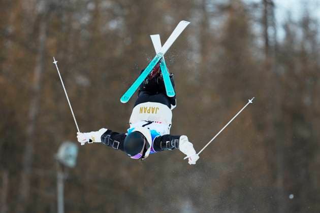 Sport Themen der Woche KW03 Sport Bilder des Tages JANUARY 15, 2025 - Freestyle Skiing : Torino 2025 FISU World University Games Womens Dual Moguls Qualification Round at Melezet in Bardonecchia, Italy. Noxthirdxpartyxsales  (278597298)