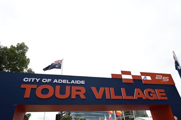 16-01-2025 Allenamento 4 Tour Down Under 2025; Adelaide; 