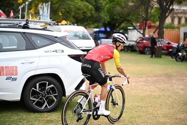 16-01-2025 Allenamento 4 Tour Down Under 2025; 2025, Cofidis; Coquard, Bryan; Adelaide; 