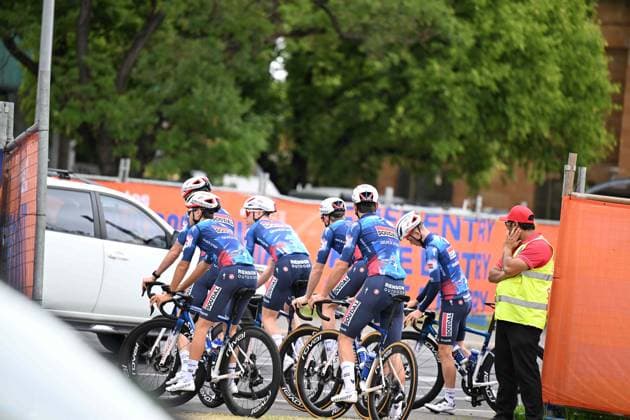 16-01-2025 Allenamento 4 Tour Down Under 2025; 2025, Soudal - Quick Step; Adelaide; 