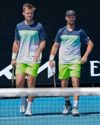 Kevin Krawietz, Tim Puetz, Herren Doppel, Men s Doubles, Australian Open 2024, Melbourne Park, Melbourne, Victoria, Australia. Copyright: xJuergenxHasenkopfx