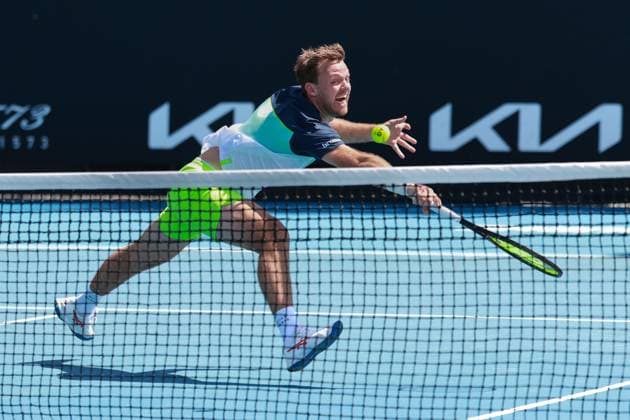 Kevin Krawietz, Tim Puetz, Herren Doppel, Men s Doubles, Australian Open 2024, Melbourne Park, Melbourne, Victoria, Australia. Copyright: xJuergenxHasenkopfx