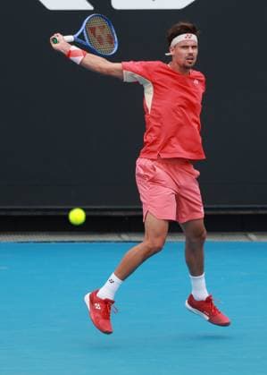 Daniel Altmaier (GER), Australian Open 2024, Melbourne Park, Melbourne, Victoria, Australia. Copyright: xJuergenxHasenkopfx