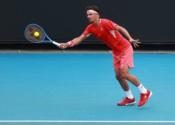 Daniel Altmaier (GER), Australian Open 2024, Melbourne Park, Melbourne, Victoria, Australia. Copyright: xJuergenxHasenkopfx