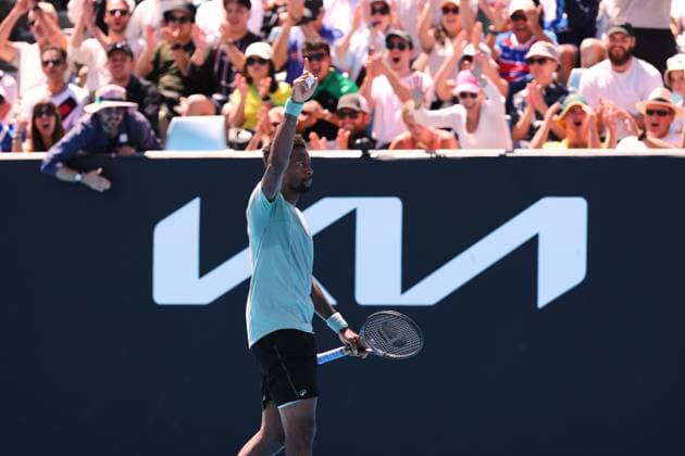 Gael Monfils of France Australian Open, Day Five, Tennis, Melbourne Park, Melbourne, Australia - 16 Jan 2025  Copyright: xRachelxBach Shutterstockx 15102640bc