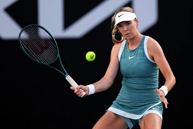 Katie Boulter during her second round match Australian Open, Day Five, Tennis, Melbourne Park, Melbourne, Australia - 16 Jan 2025  Copyright: xEllaxLing Shutterstockx 15102040dk