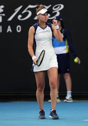 Veronika Kudermetova of Russia Australian Open, Day Five, Tennis, Melbourne Park, Melbourne, Australia - 16 Jan 2025  Copyright: xRachelxBach Shutterstockx 15102640dx